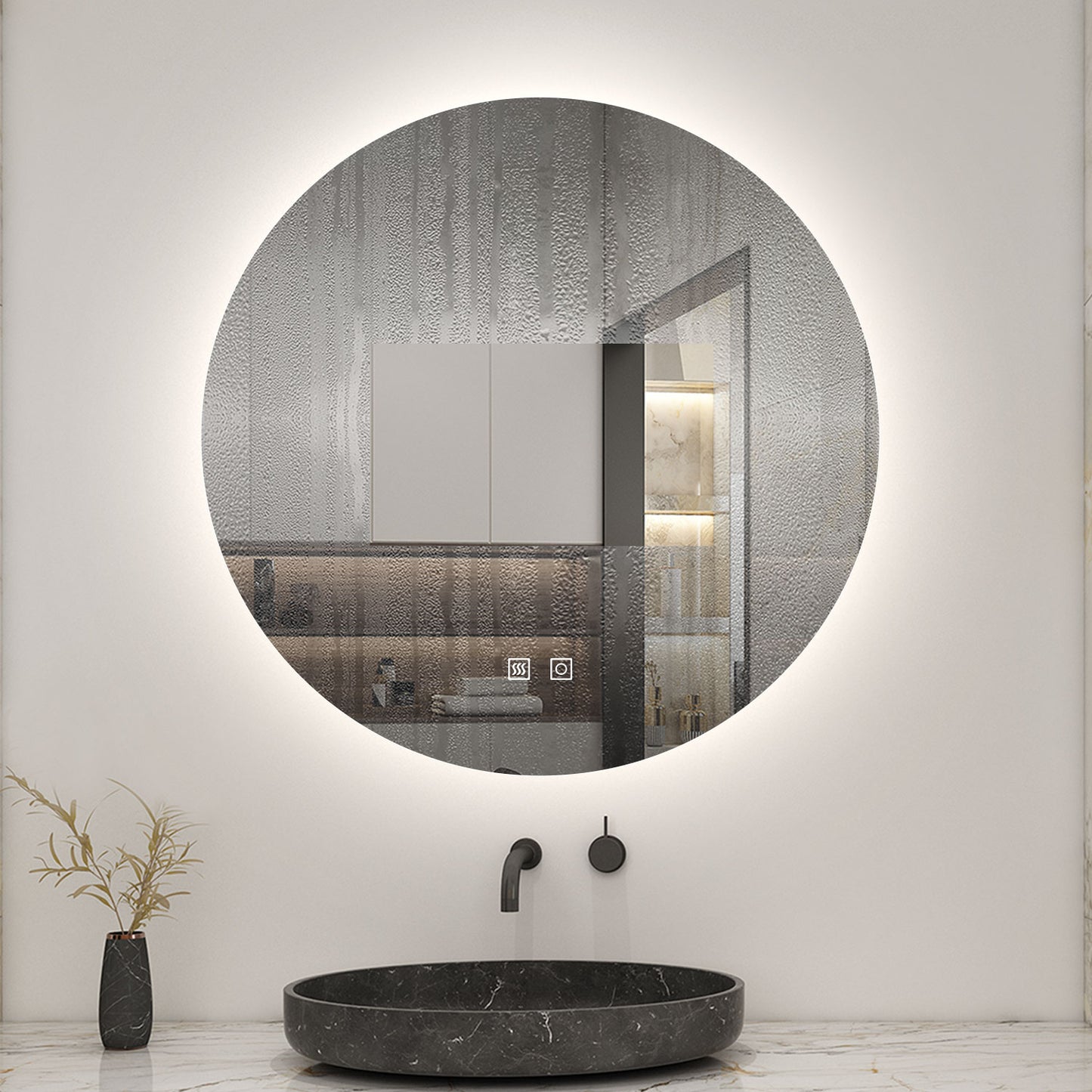bathroom mirror with lights