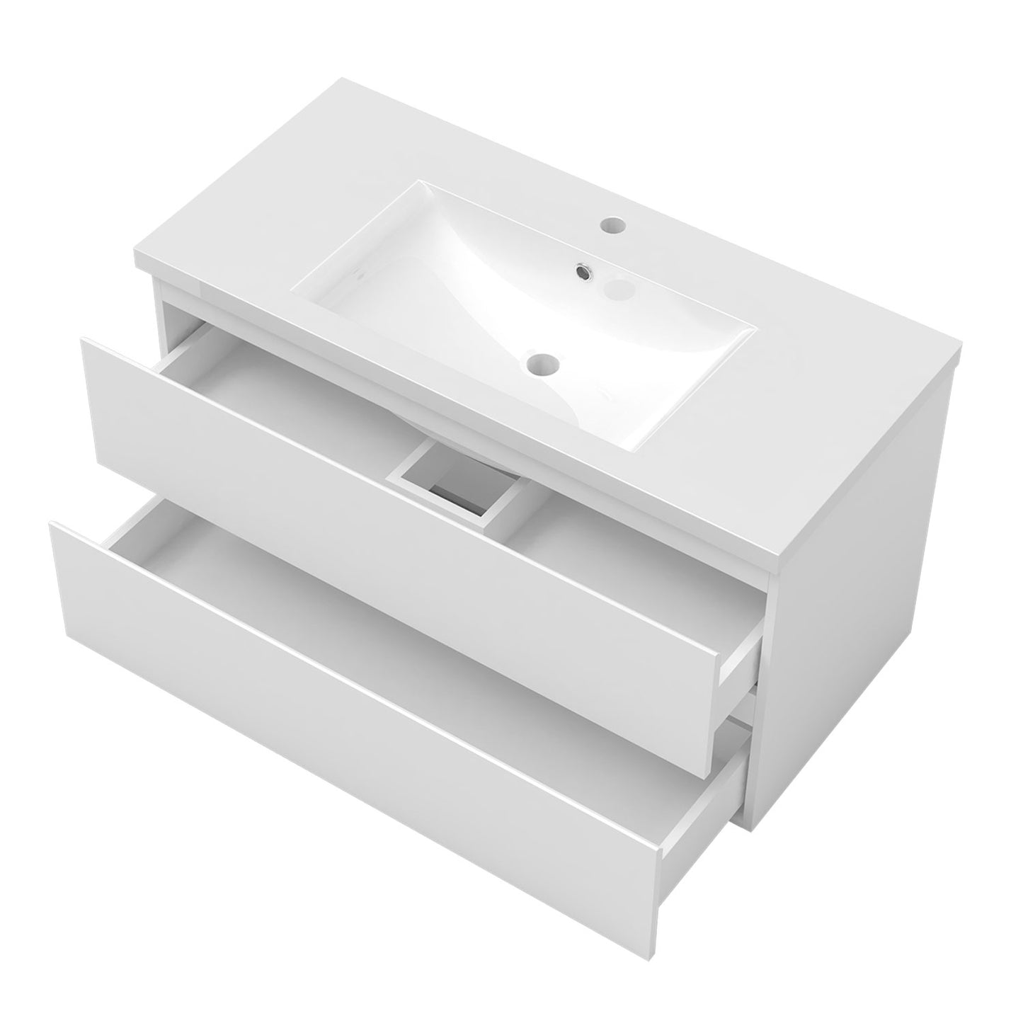 bathroom vanity units with basin