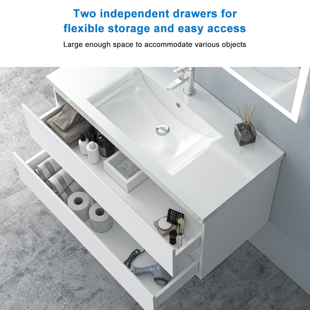 bathroom vanity units with basin