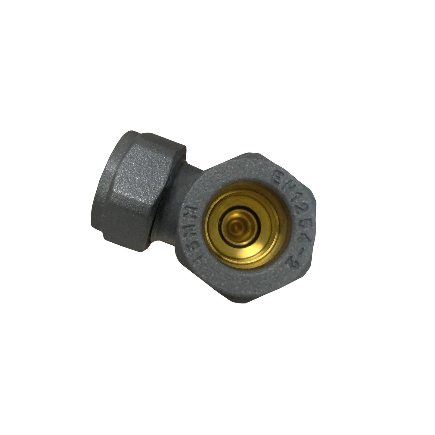 Aidal- Maual Anthracite Radiator 15mm x 1/2 Angled Valves