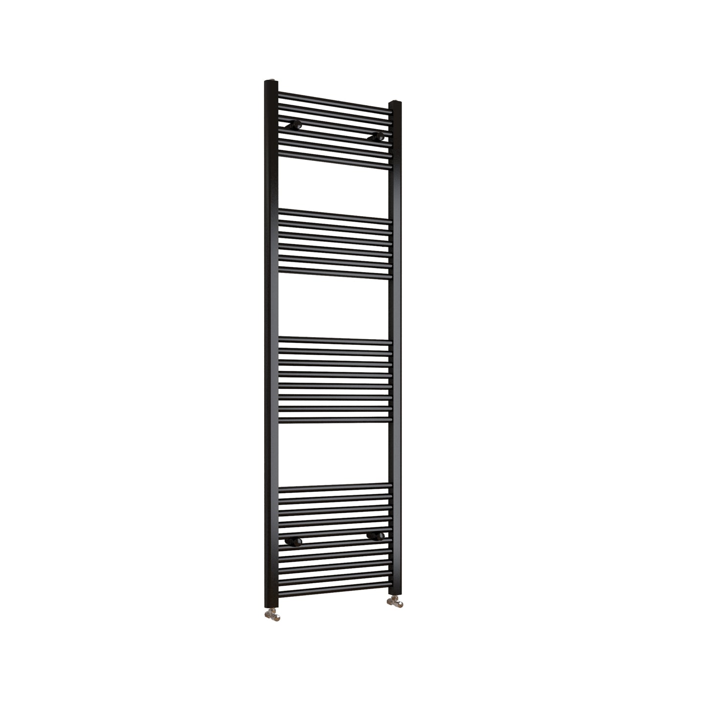 1800x400mm Black Heated Towel Rail Straight Bathroom Radiator