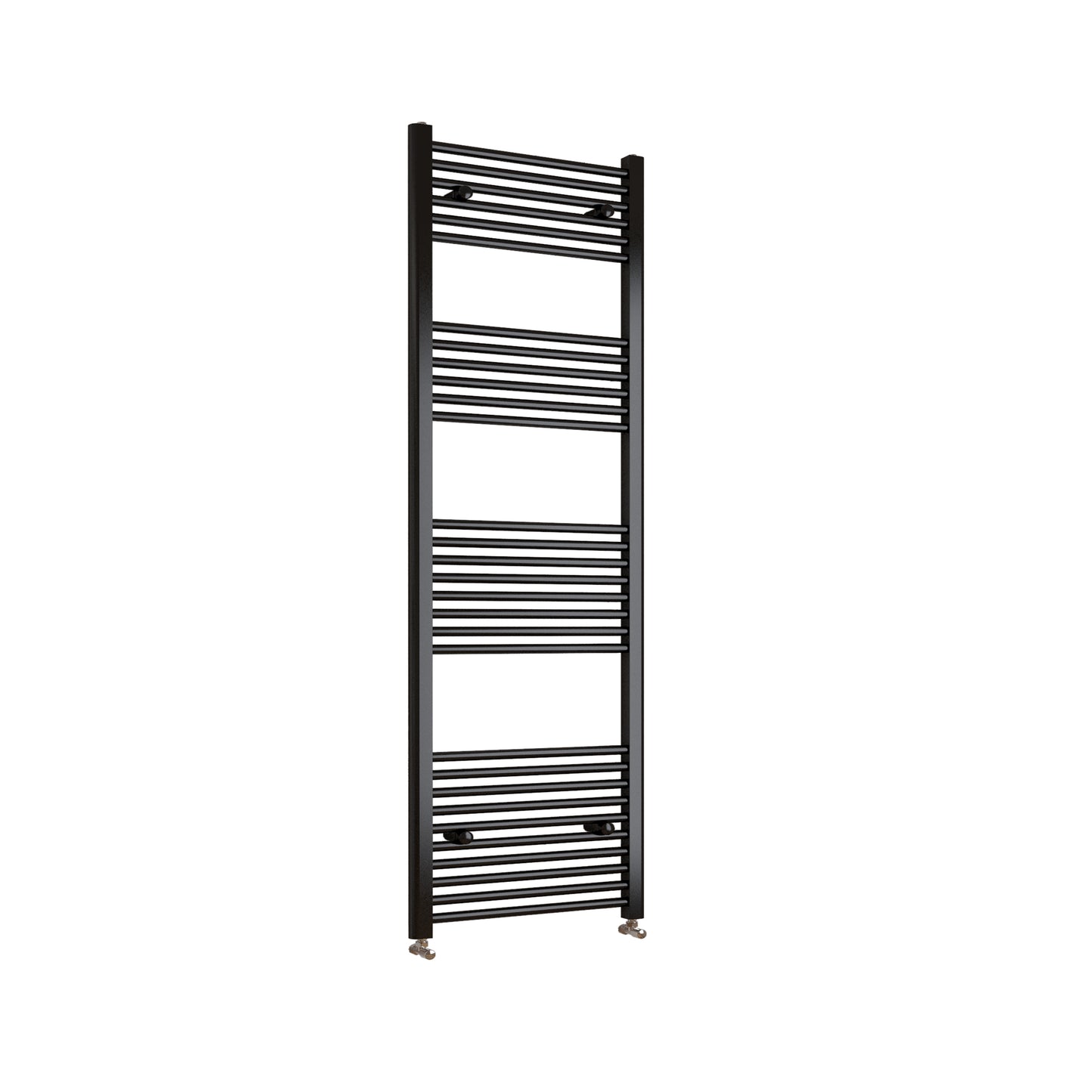 1800x500mm Black Heated Towel Rail Straight Bathroom Radiator