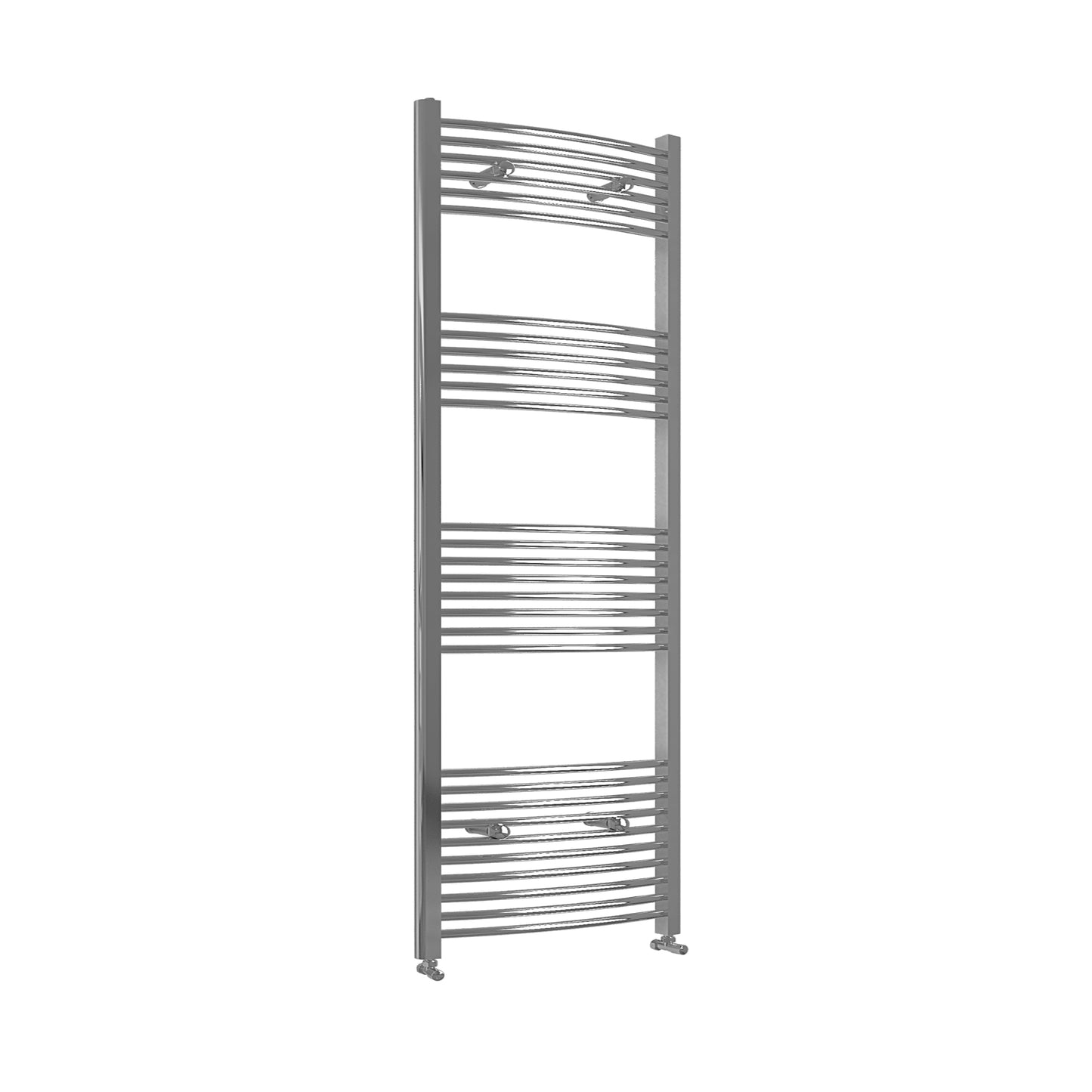 1800x600mm Chrome Heated Towel Rail Curved Bathroom Radiator