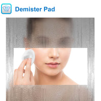 Aidal--Bathroom Mirror Belt design with 3 Colors Dimmable LED, Anti-fog, Waterproof, Explosion-proof, Wall mounted