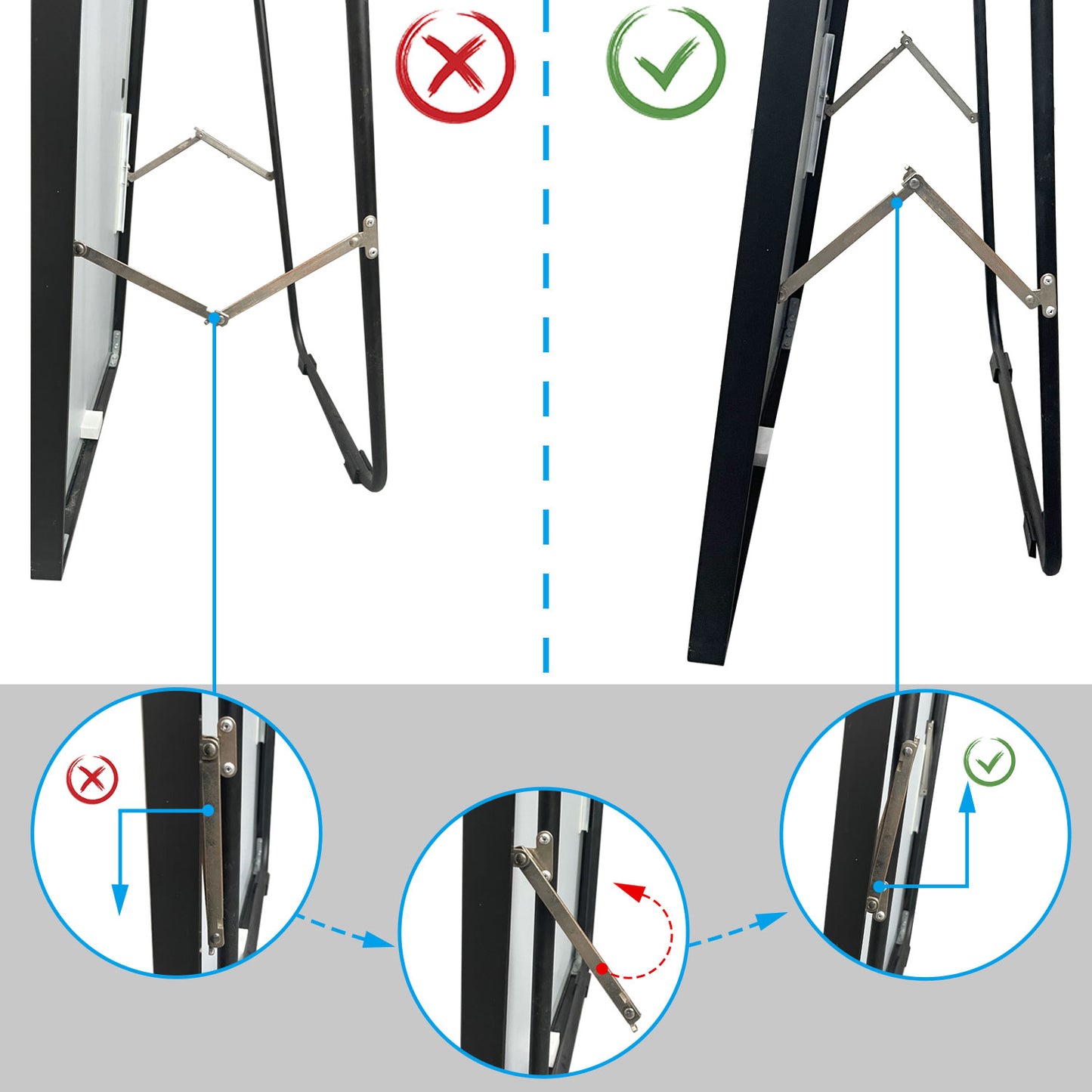 Aidal--Bathroom Full Mirror, Explosion-proof, full-length mirror