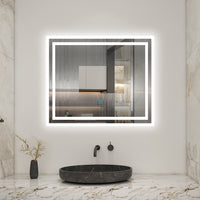 Anti-fog mirror