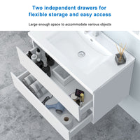 bathroom vanity units with basin
