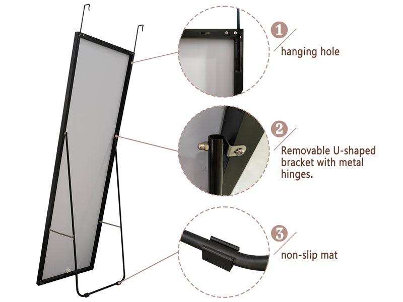 Aidal--Bathroom Full Mirror, Explosion-proof, full-length mirror
