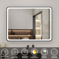 bathroom mirror with lights