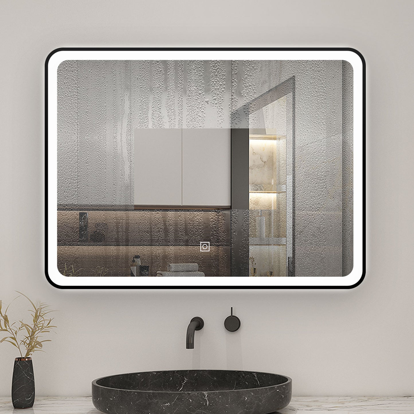 bathroom mirror with lights