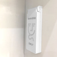Bathroom Mirror Cabinet LED Illuminated with Demister Pad Touch Sensor Shaver Socket adjustable 3 colour-Storage Mirror Cabinet