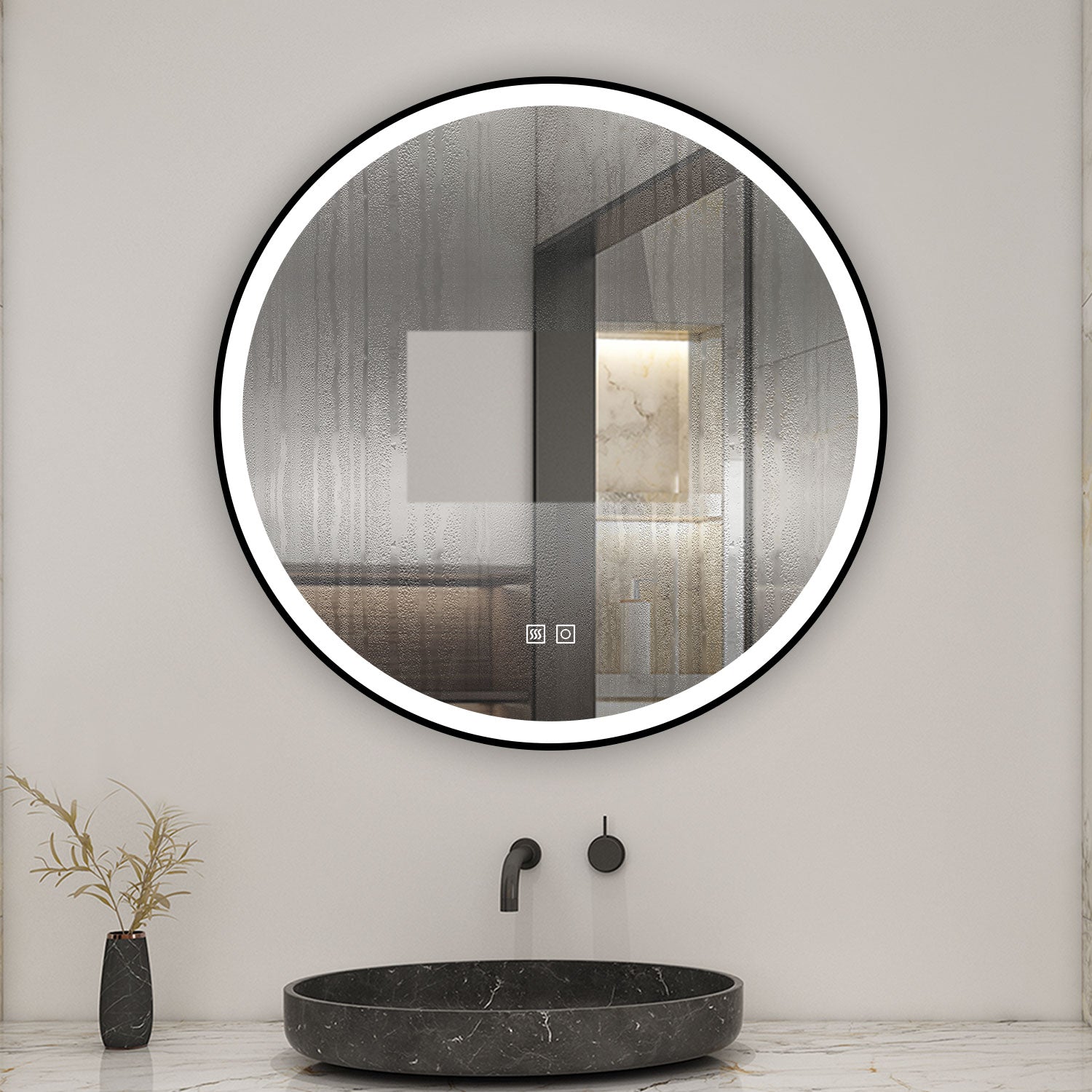 bathroom mirror with lights