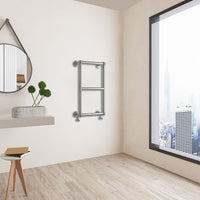 Aidal- 3 Bar Traditional Victorian Chrome Heated Towel Rail Bathroom Radiator