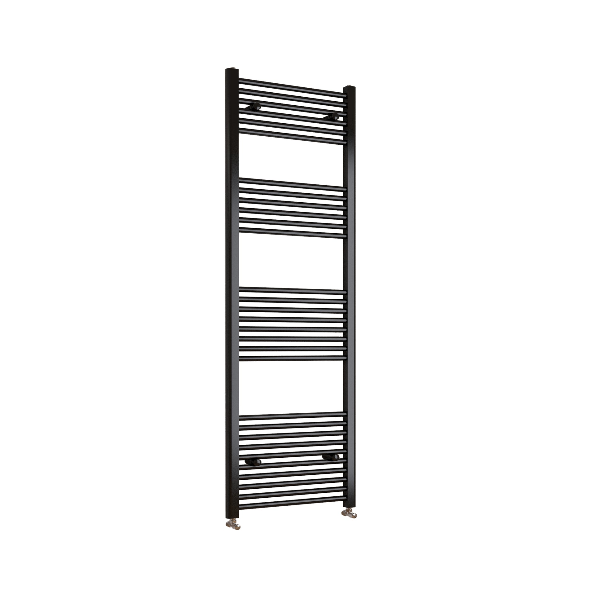 1800x500mm Black Heated Towel Rail Straight Bathroom Radiator