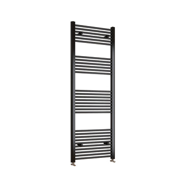 1800x600mm Black Heated Towel Rail Straight Bathroom Radiator