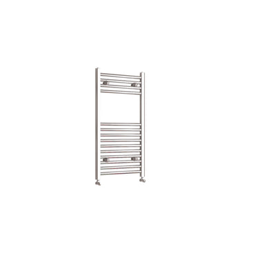 800x400mm Chrome Heated Towel Rail Straight Bathroom Radiator