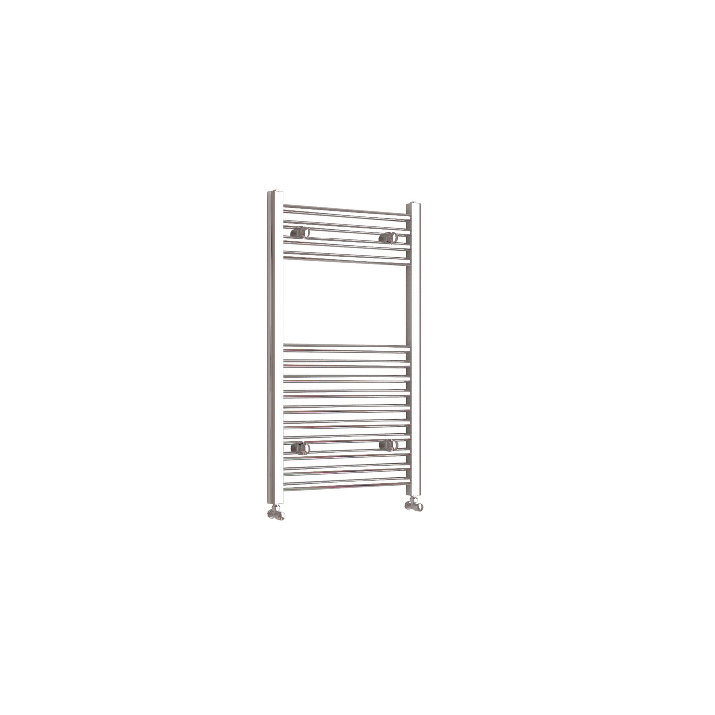 800x500mm Chrome Heated Towel Rail Straight Bathroom Radiator