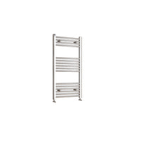 1000x450mm Chrome Heated Towel Rail Straight Bathroom Radiator