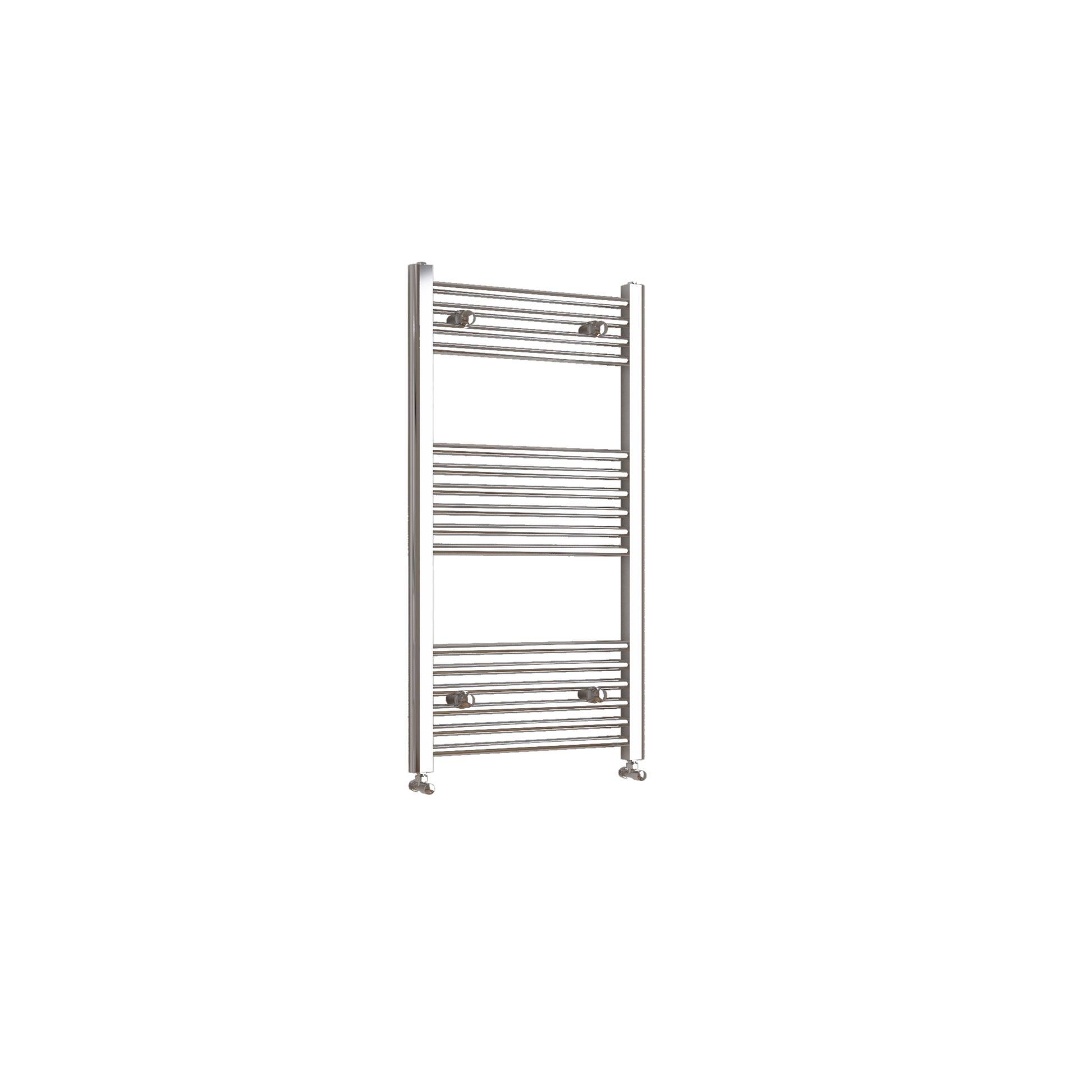 1000x500mm Chrome Heated Towel Rail Straight Bathroom Radiator