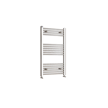 1000x600mm Chrome Heated Towel Rail Straight Bathroom Radiator