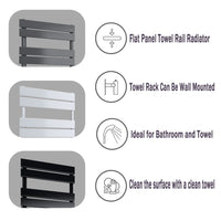 Aidalbathroom radiator towel rail function chart